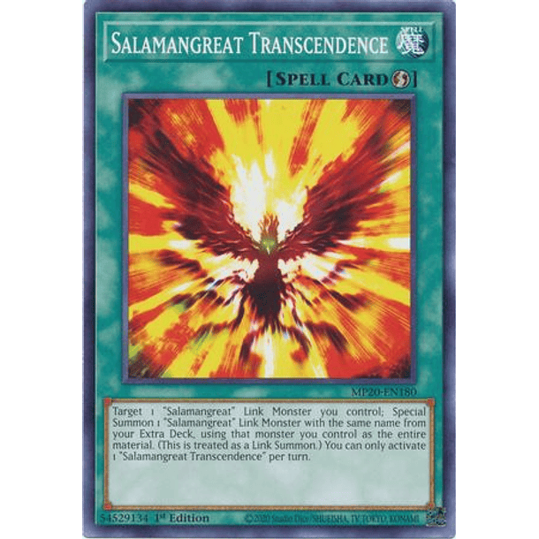 Salamangreat Transcendence - MP20-EN180 - Common