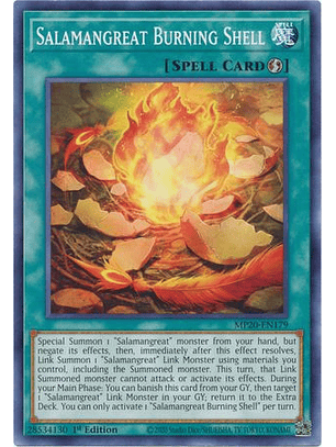 Salamangreat Burning Shell - MP20-EN179 - Common
