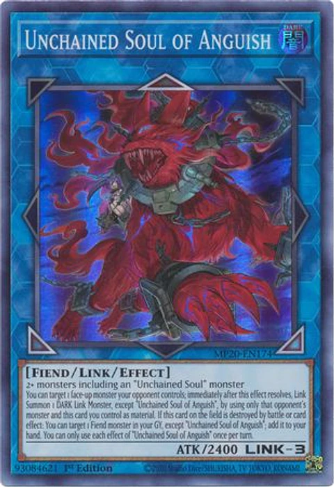 Unchained Soul of Anguish - MP20-EN174 - Super Rare
