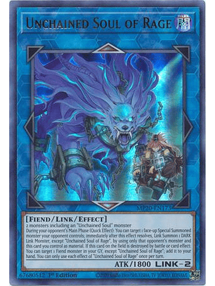 Unchained Soul of Rage - MP20-EN173 - Ultra Rare