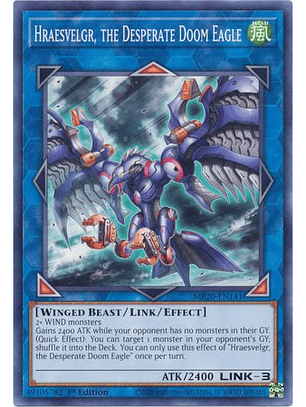 Hraesvelgr, the Desperate Doom Eagle - MP20-EN141 - Common