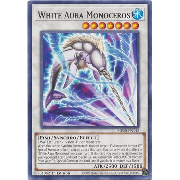 White Aura Monoceros - MP20-EN142 - Rare