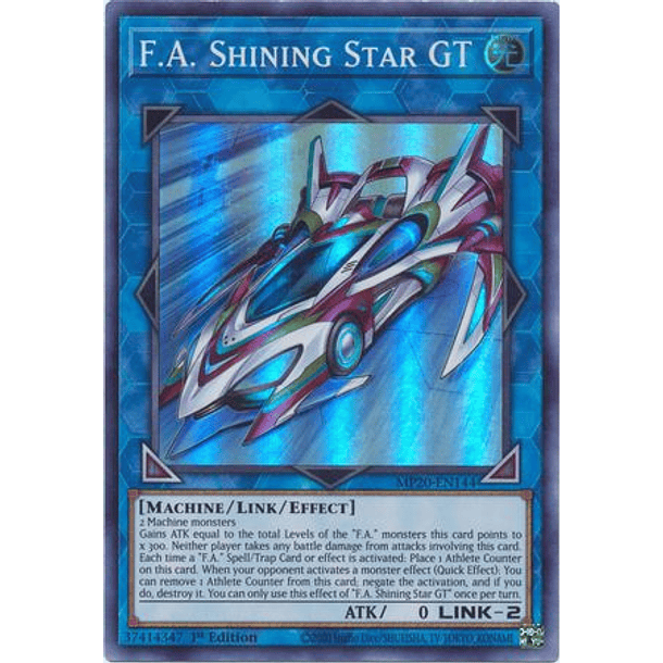 F.A. Shining Star GT - MP20-EN144 - Super Rare