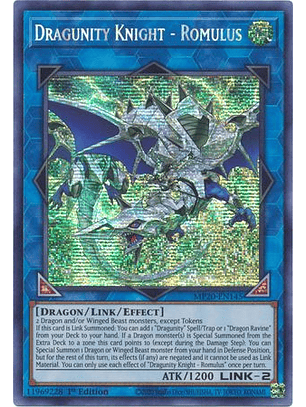 Dragunity Knight - Romulus - MP20-EN145 - Prismatic Secret Rare