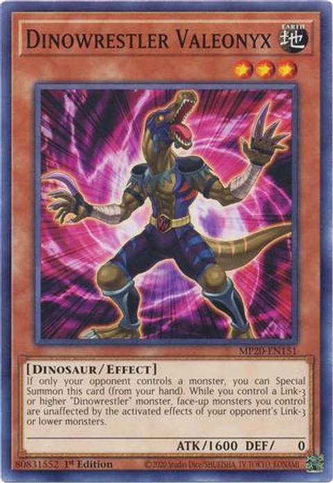 Dinowrestler Valeonyx - MP20-EN151 - Common 