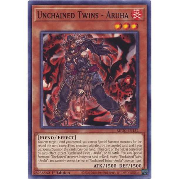 Unchained Twins - Aruha - MP20-EN152 - Common