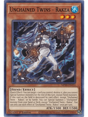 Unchained Twins - Rakea - MP20-EN153 - Common
