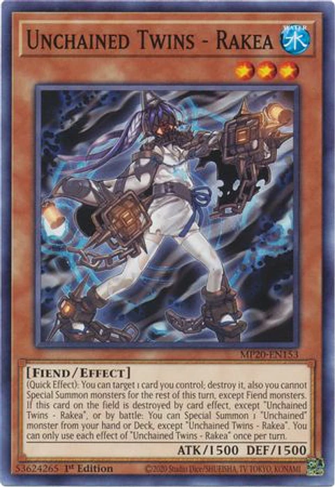 Unchained Twins - Rakea - MP20-EN153 - Common