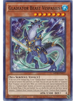 Gladiator Beast Vespasius - MP20-EN157 - Common