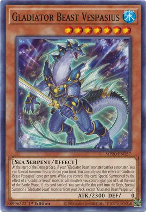 Gladiator Beast Vespasius - MP20-EN157 - Common