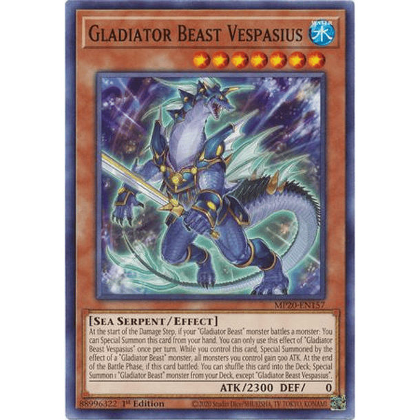 Gladiator Beast Vespasius - MP20-EN157 - Common