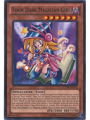 Toon Dark Magician Girl - LCYW-EN111 - Rare