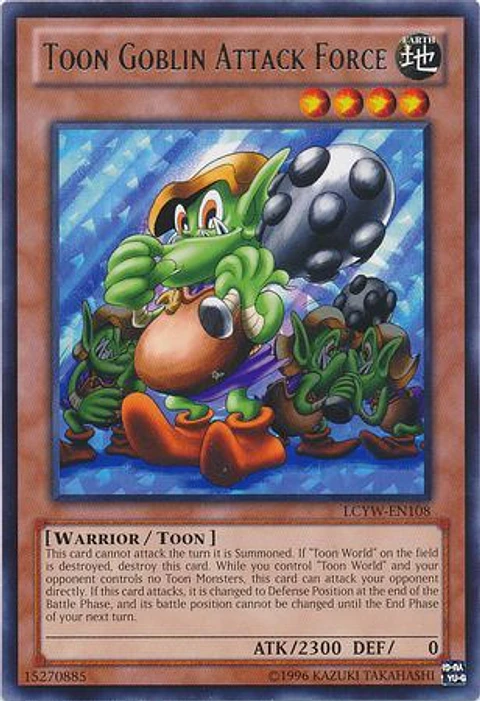 Toon Goblin Attack Force - LCYW-EN108 - Rare