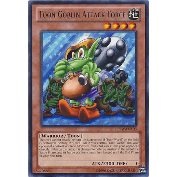 Toon Goblin Attack Force - LCYW-EN108 - Rare
