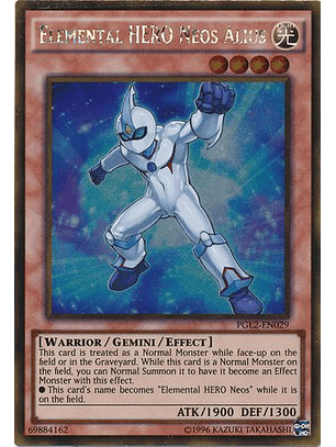 Elemental Hero Neos Alius - PGL2-EN029 - Gold Rare