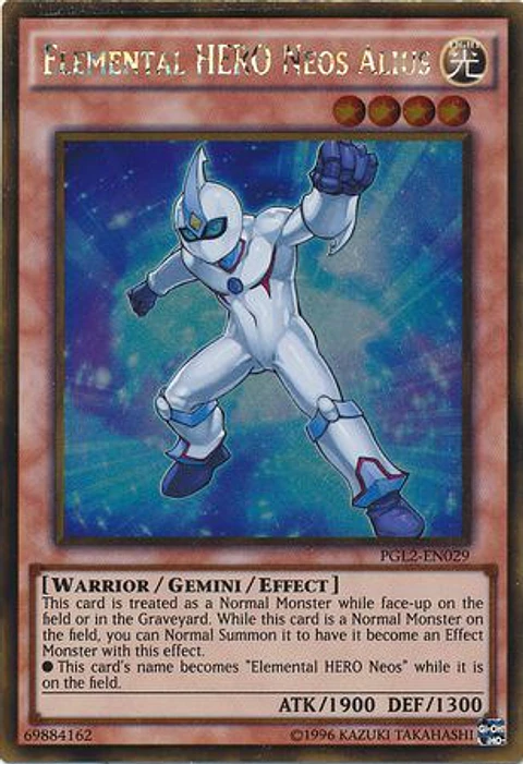 Elemental Hero Neos Alius - PGL2-EN029 - Gold Rare
