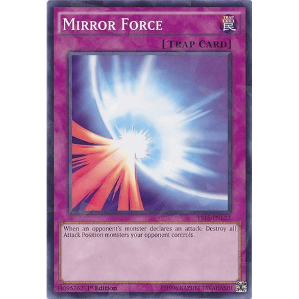Mirror Force - YS15-ENL22 - Shatterfoil Rare