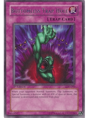 Bottomless Trap Hole - LOD-092 - Rare