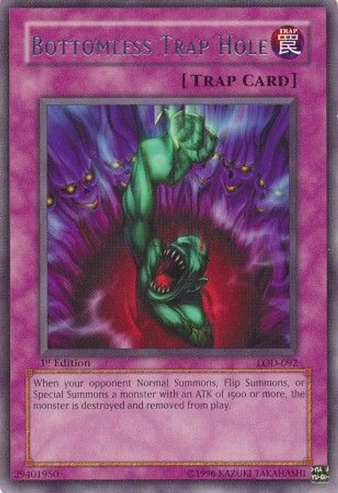 Bottomless Trap Hole - LOD-092 - Rare