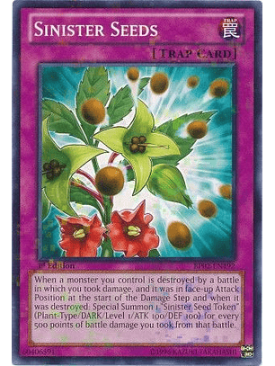 Sinister Seeds - BP02-EN192 - Mosaic Rare