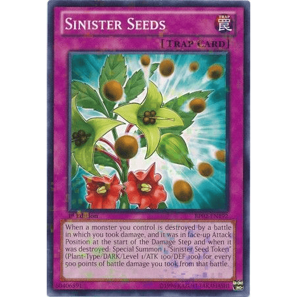 Sinister Seeds - BP02-EN192 - Mosaic Rare