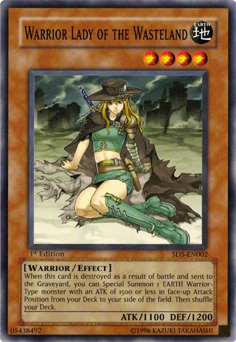 Warrior Lady of the Wasteland - SD5-EN002 - Common