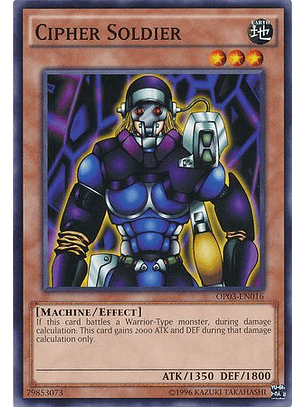 Cipher Soldier - OP03-EN016 - Common