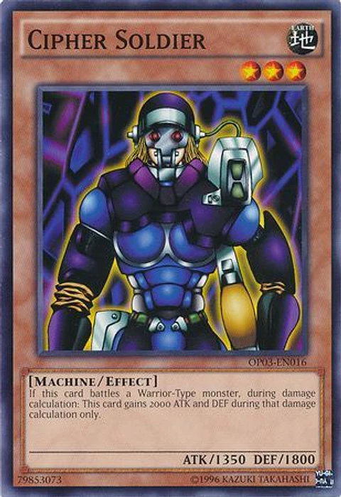 Cipher Soldier - OP03-EN016 - Common