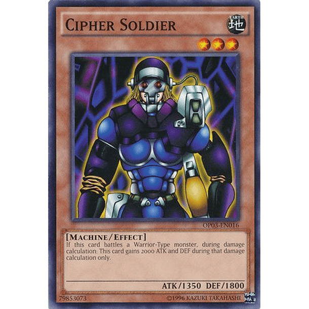 Cipher Soldier - OP03-EN016 - Common