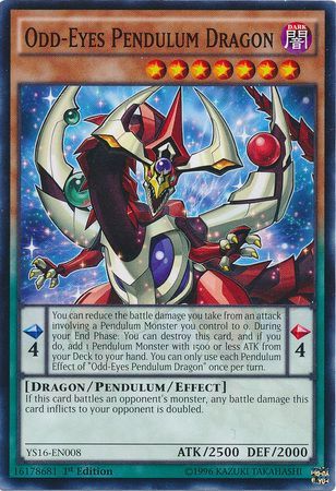 Odd-Eyes Pendulum Dragon - YS16-EN008 - Common 1