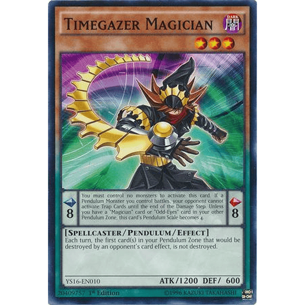 Timegazer Magician - YS16-EN010 - Common