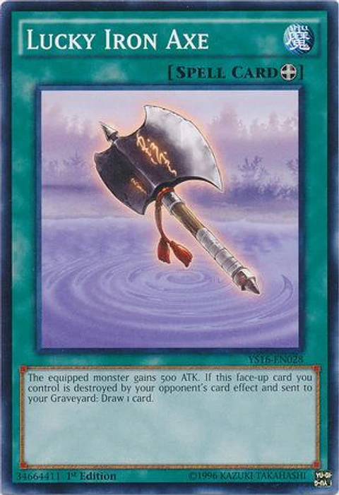Lucky Iron Axe - YS16-EN028 - Common