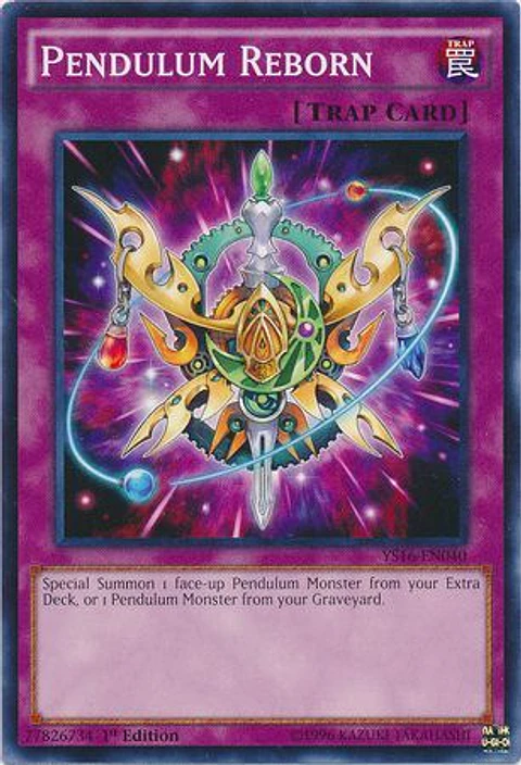 Pendulum Reborn - YS16-EN040 - Common