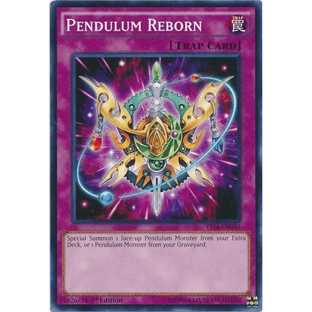 Pendulum Reborn - YS16-EN040 - Common
