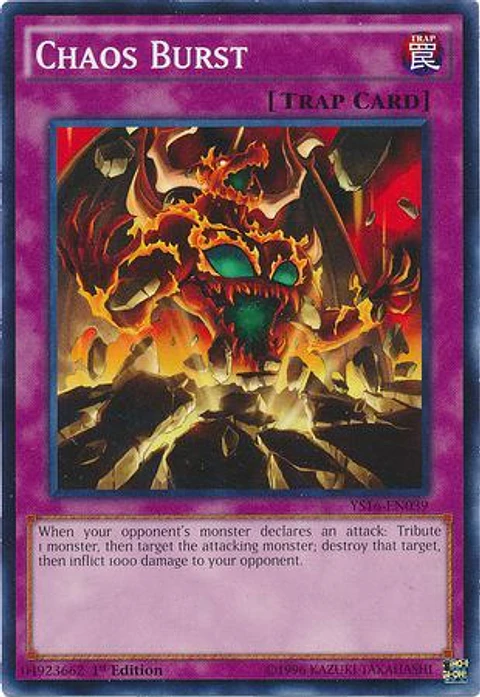 Chaos Burst - YS16-EN039 - Common
