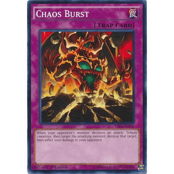 Chaos Burst - YS16-EN039 - Common