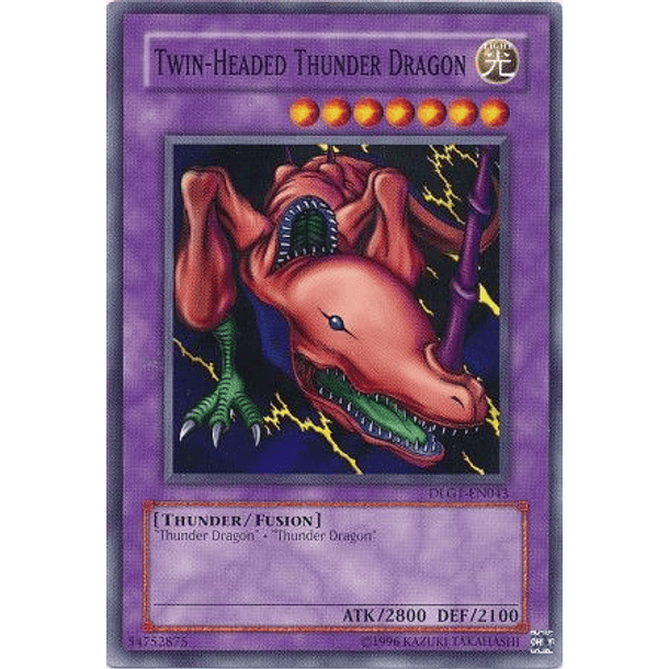 Twin-Headed Thunder Dragon - DLG1-EN043 - Common