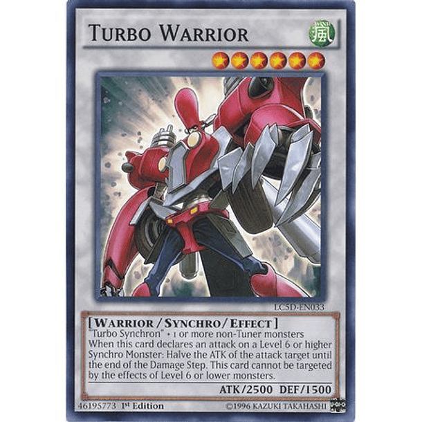 Turbo Warrior - LC5D-EN033 - Common