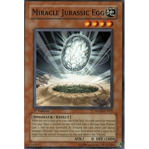 Miracle Jurassic Egg - SD09-EN015 - Common