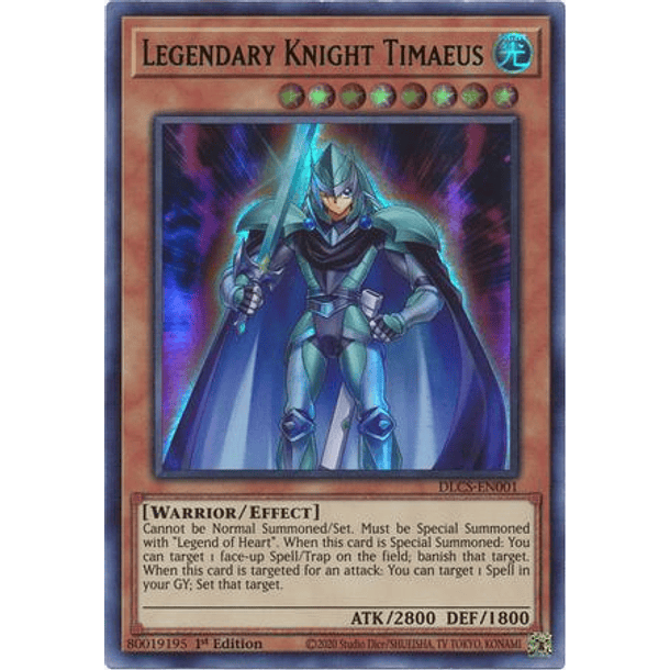 Legendary Knight Timaeus - DLCS-EN001 - Ultra Rare  3