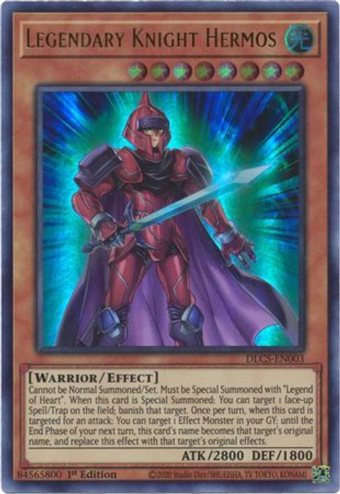 Legendary Knight Hermos - DLCS-EN003 - Ultra Rare