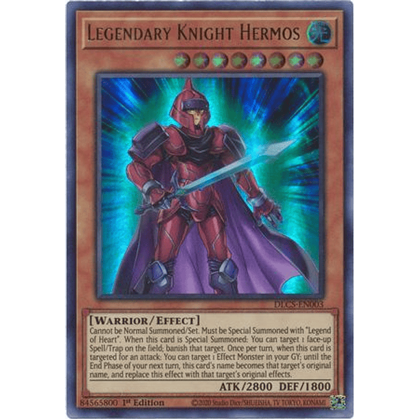 Legendary Knight Hermos - DLCS-EN003 - Ultra Rare