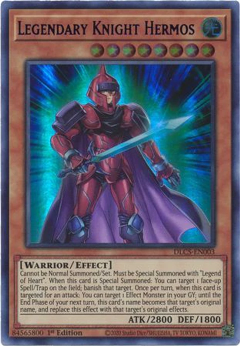 Legendary Knight Hermos - DLCS-EN003 - Ultra Rare