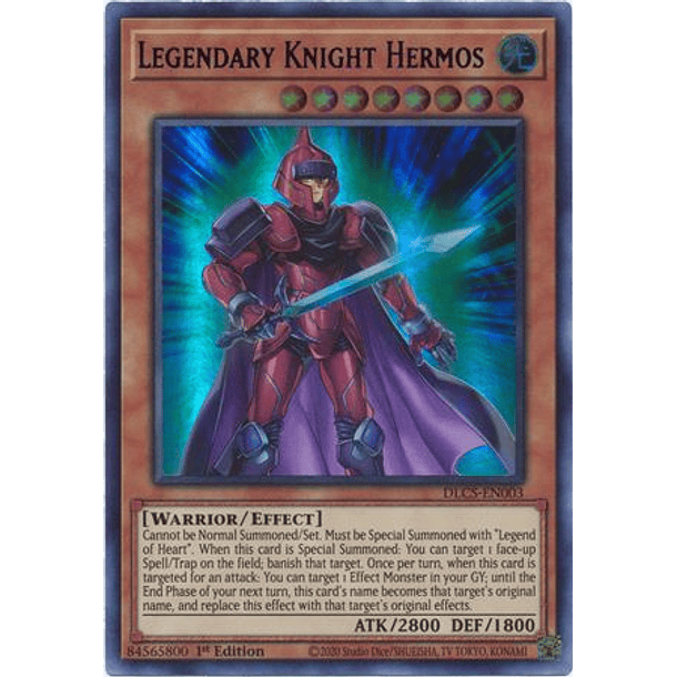 Legendary Knight Hermos - DLCS-EN003 - Ultra Rare 2