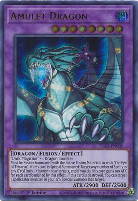 Amulet Dragon - DLCS-EN005 - Ultra Rare