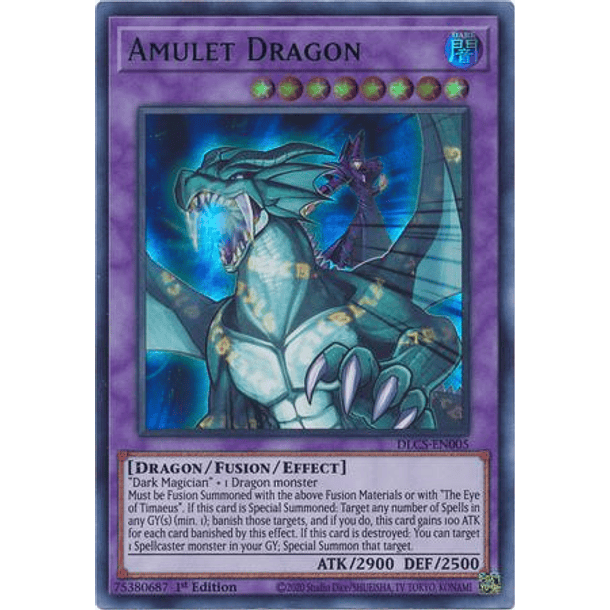 Amulet Dragon - DLCS-EN005 - Ultra Rare 3
