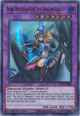 Dark Magician Girl the Dragon Knight - DLCS-EN006 - Ultra Rare 1