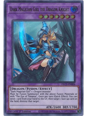 Dark Magician Girl the Dragon Knight - DLCS-EN006 - Ultra Rare