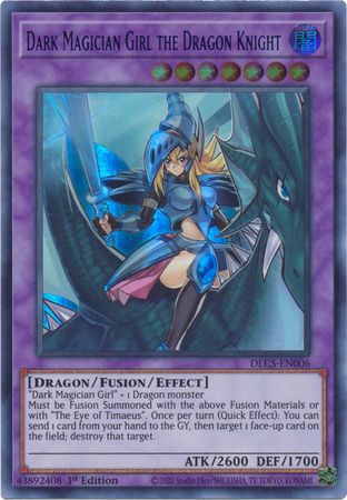 Dark Magician Girl the Dragon Knight - DLCS-EN006 - Ultra Rare 2