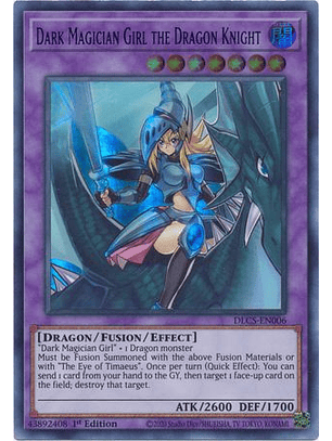 Dark Magician Girl the Dragon Knight - DLCS-EN006 - Ultra Rare